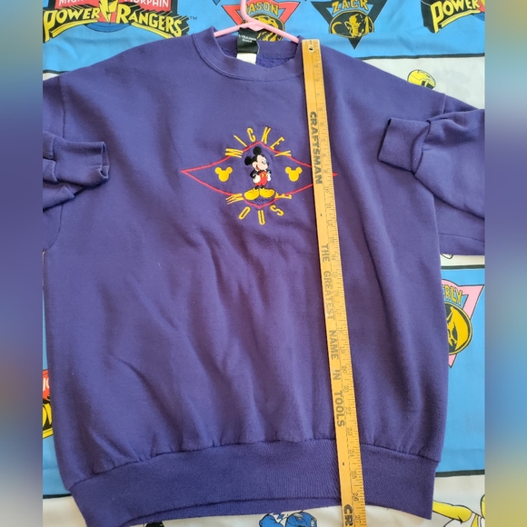 Vintage Mickey mouse 90s Mickey mouse sweater xlarge - Picture 4 of 5